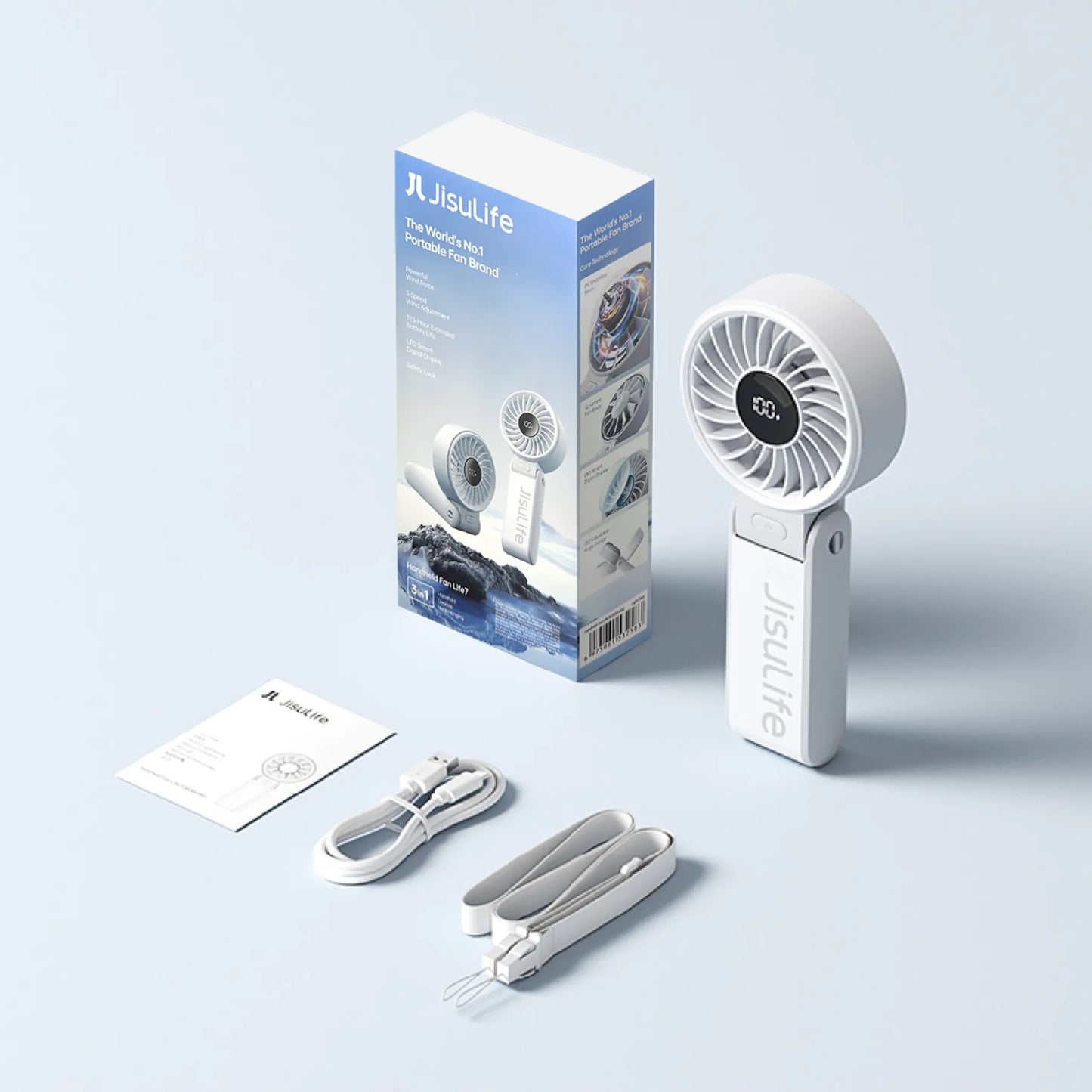 JisuLife Handheld Fan Life7 迷你高速小風炮