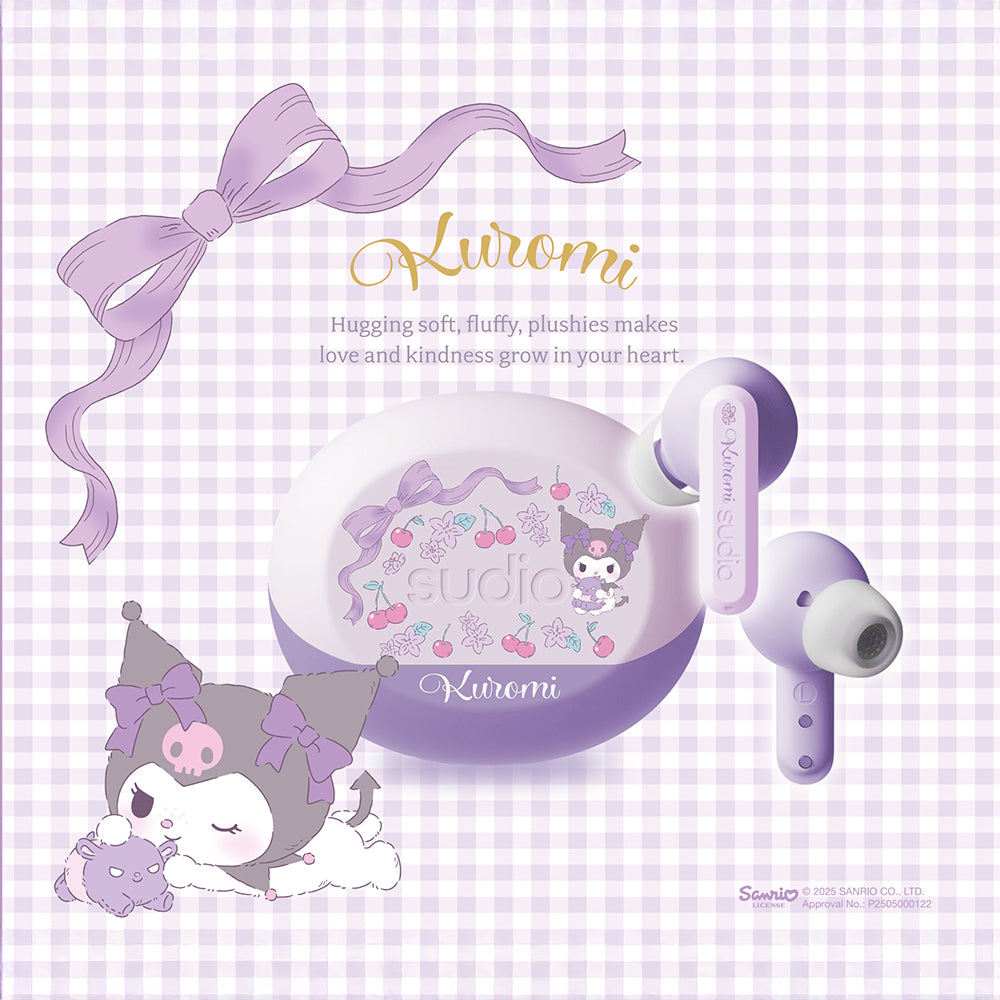 Sudio A3 Pro 降噪無線耳機 (Kuromi 香港限定版)