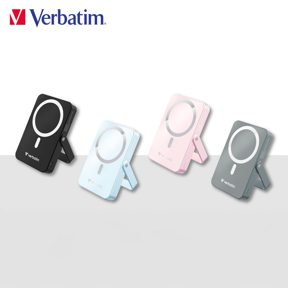 Verbatim Charge 'n' Go 10000mAh 磁吸無線流動充電池 (WPBGS10)