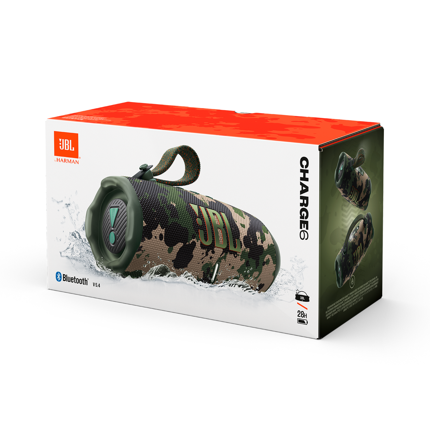 JBL Charge 6 便攜式防水藍牙喇叭