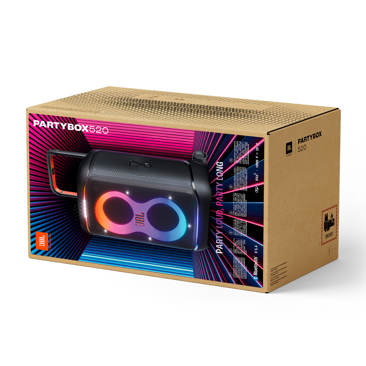JBL Partybox 520 便攜式藍牙派對喇叭