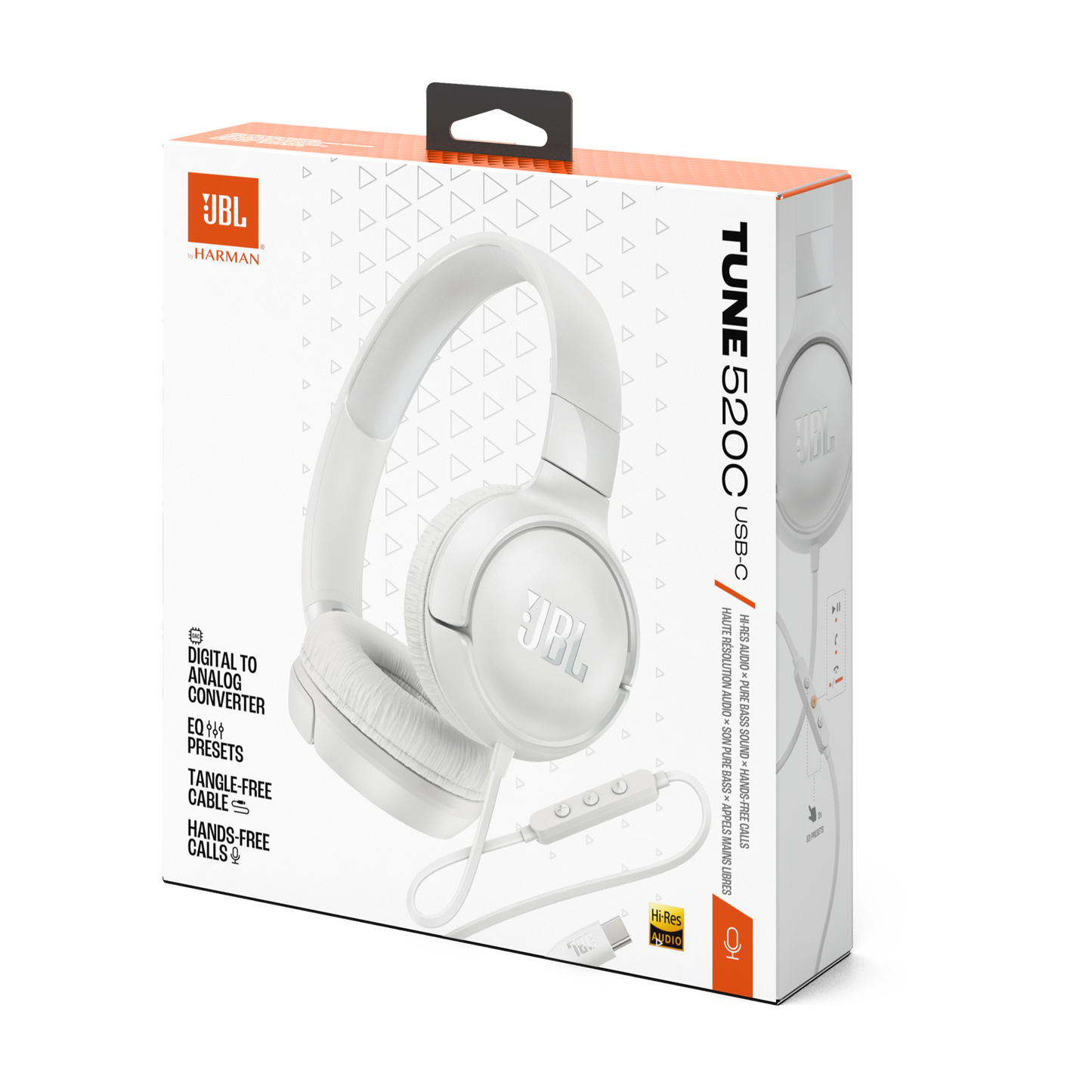 JBL Tune 520C USB-C 頭戴式耳機