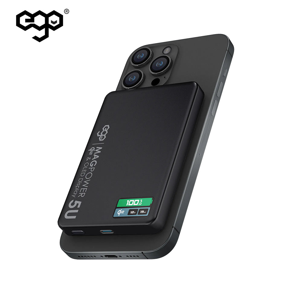 EGO MagPower 5U@ QI2 10000mAh 移動電源