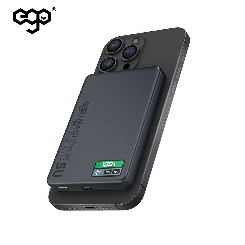 EGO MagPower 5U@ QI2 10000mAh 移動電源