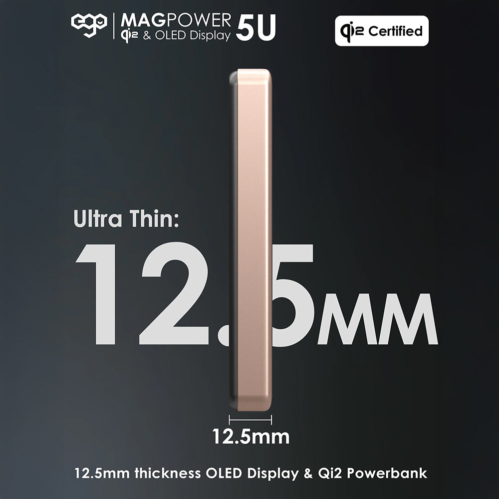 EGO MagPower 5U@ QI2 10000mAh 移動電源