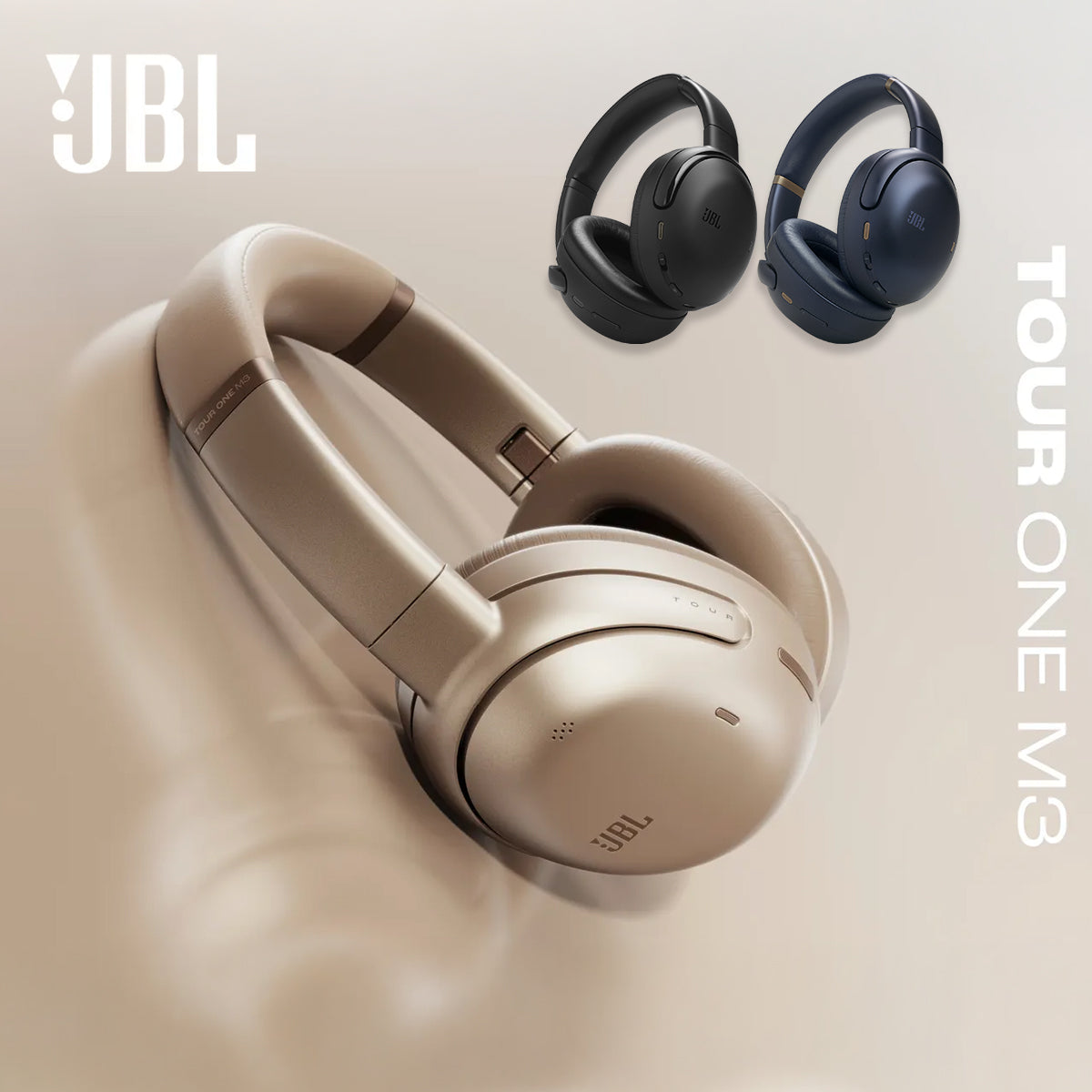 JBL TOUR ONE M3 無線頭戴式降噪耳機