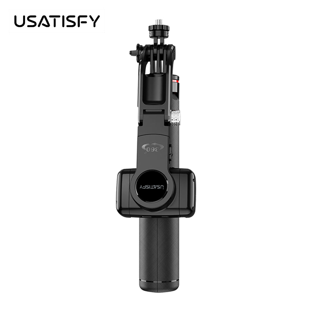 USATISFY AI人臉靈敏追蹤360°運鏡防抖雲台藍牙便攜多場景影創美拍桿Pro