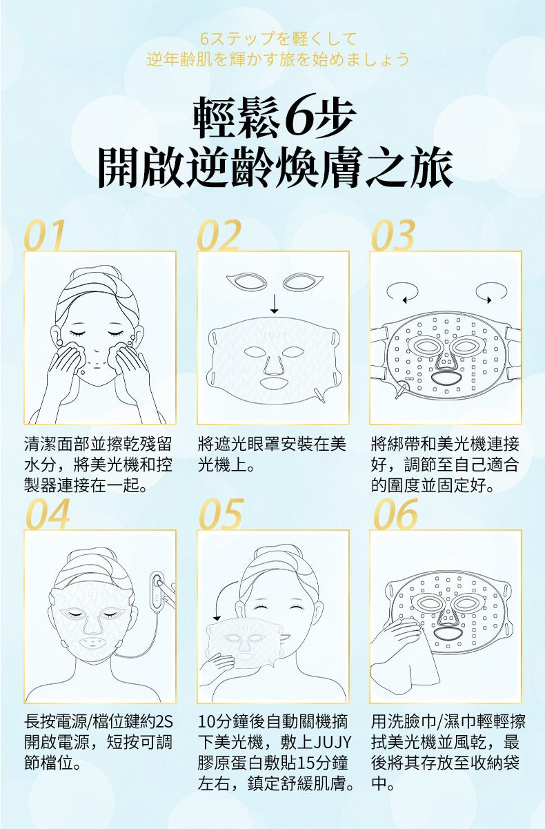 JUJY 紀芝 逆齡煥膚美光機