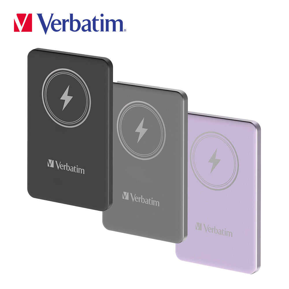 Verbatim 5000mAh 磁吸無線流動充電池(#66907)