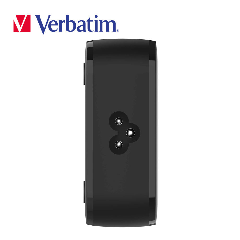 Verbatim 4 端口 150W PD & QC 3.0 GaN 充電器 (附AC電源線+直立底座)(#66910)