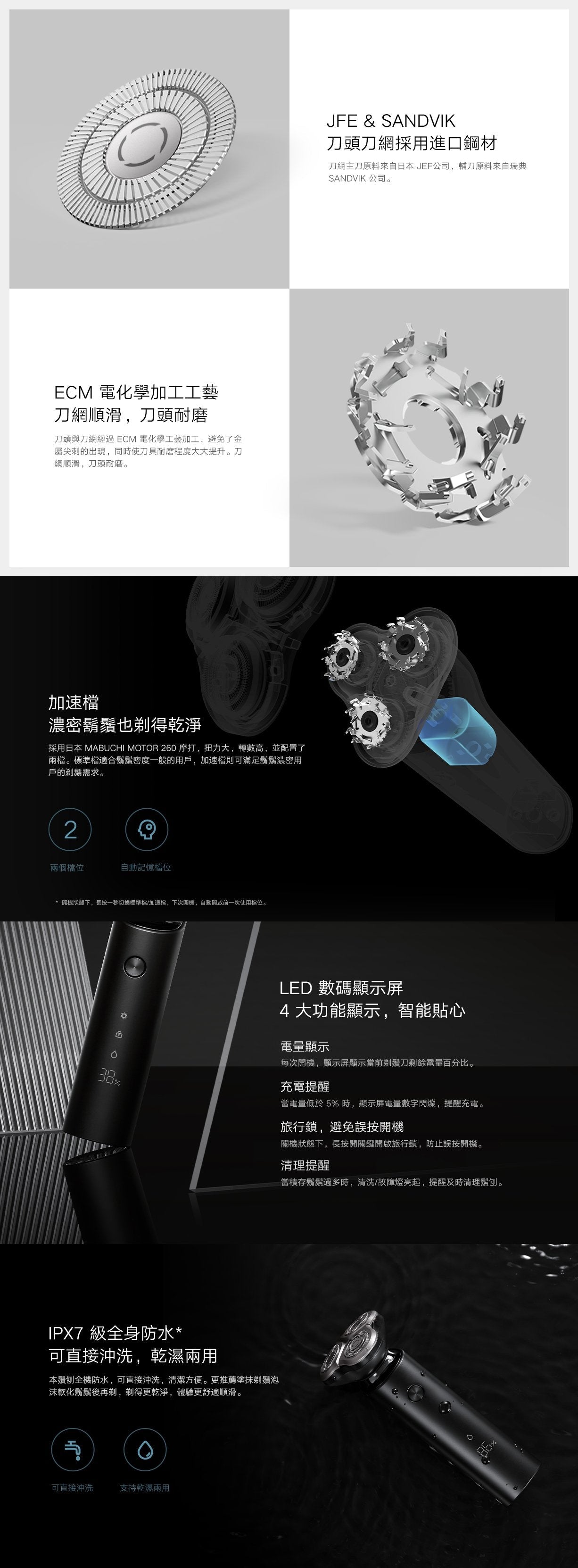 Xiaomi 小米 米家電鬚刨 S500