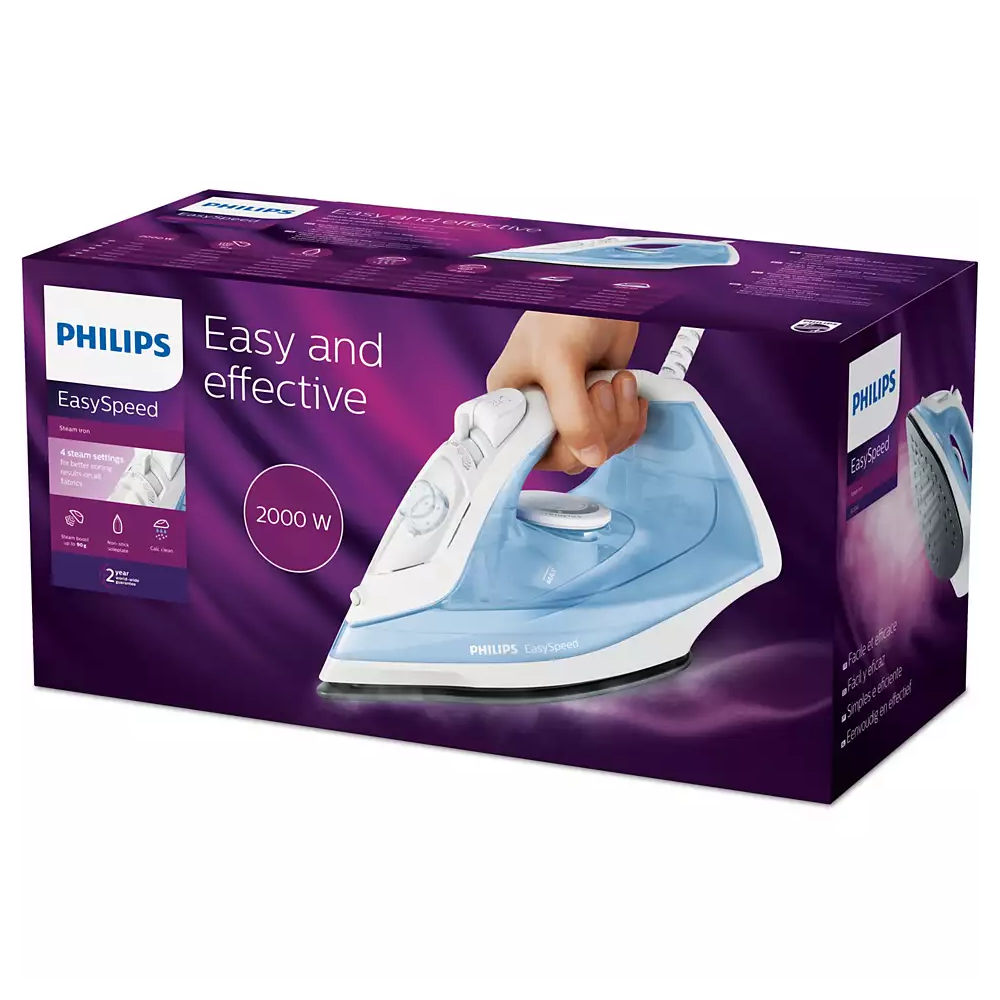 Philips 飛利浦 GC1740/26 EasySpeed 蒸氣熨斗