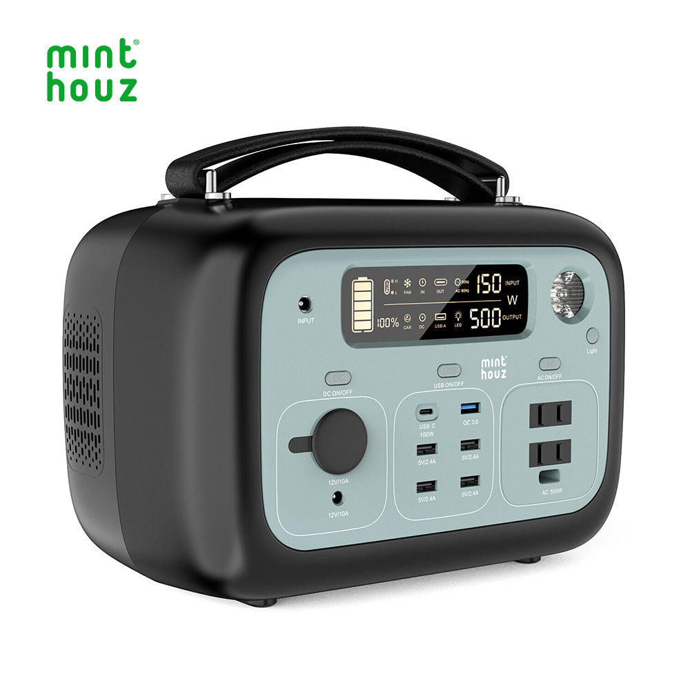minthouz MT-501A 500W 505Wh 行動 AC 電源站
