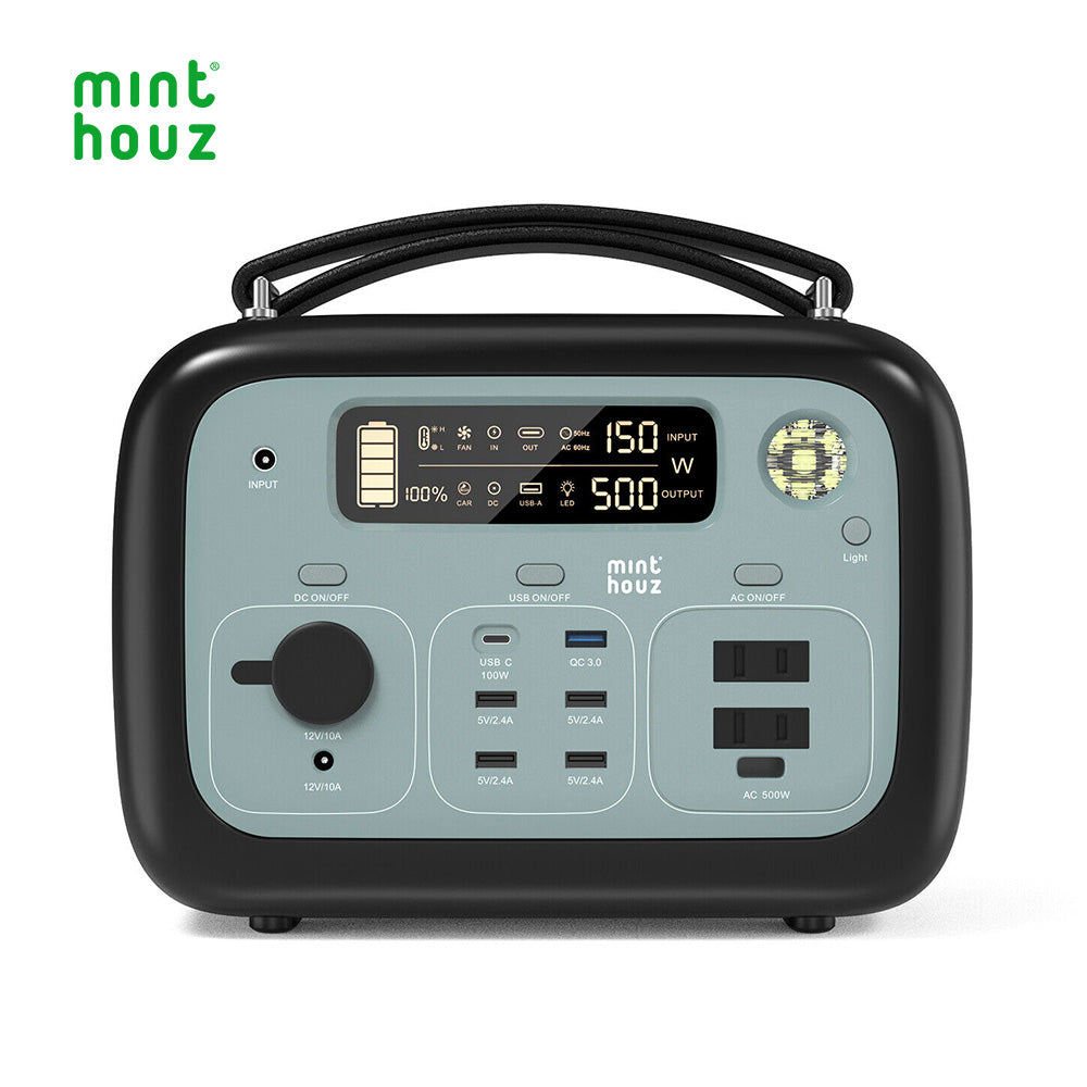 minthouz MT-501A 500W 505Wh 行動 AC 電源站
