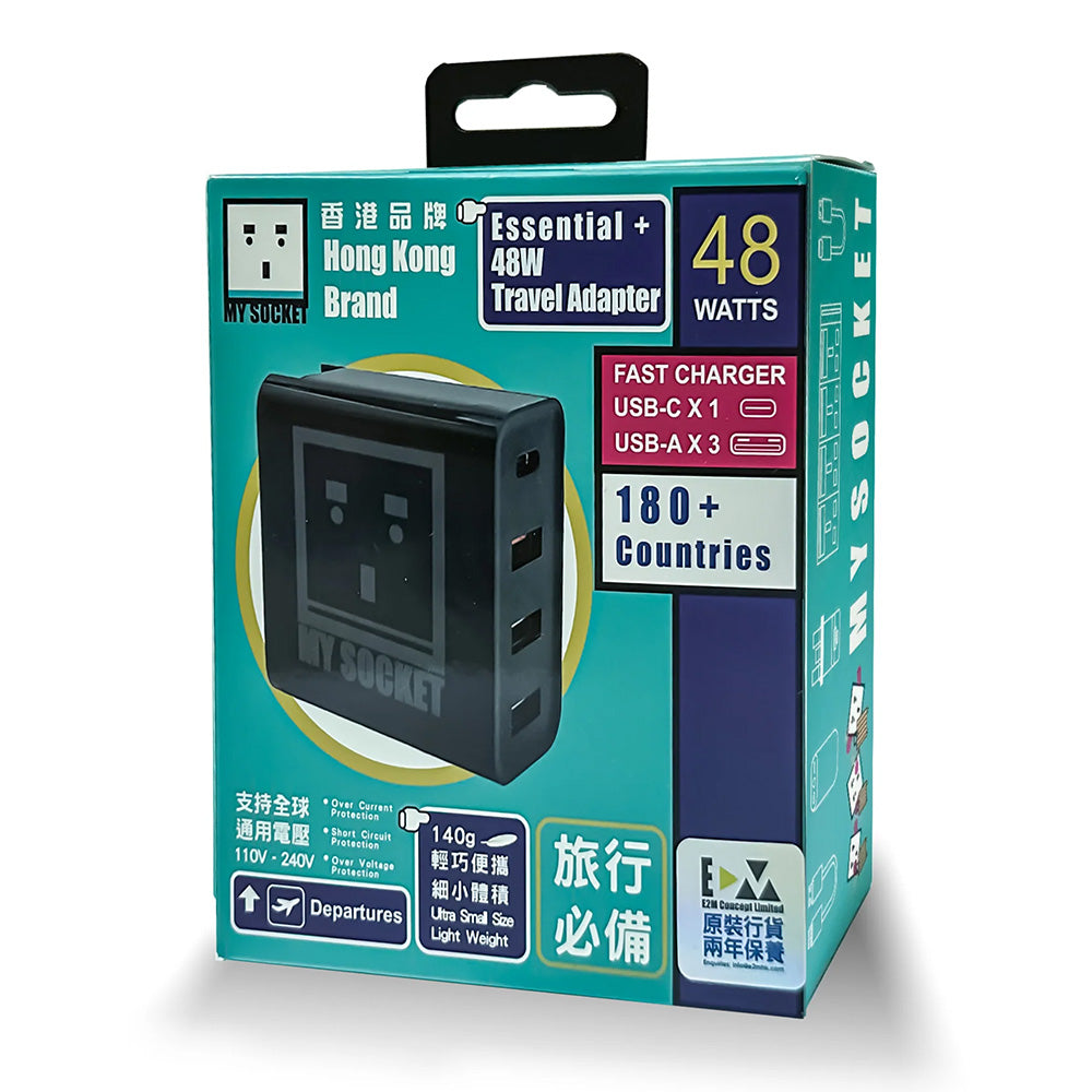 MY SOCKET 48W 旅行充電器