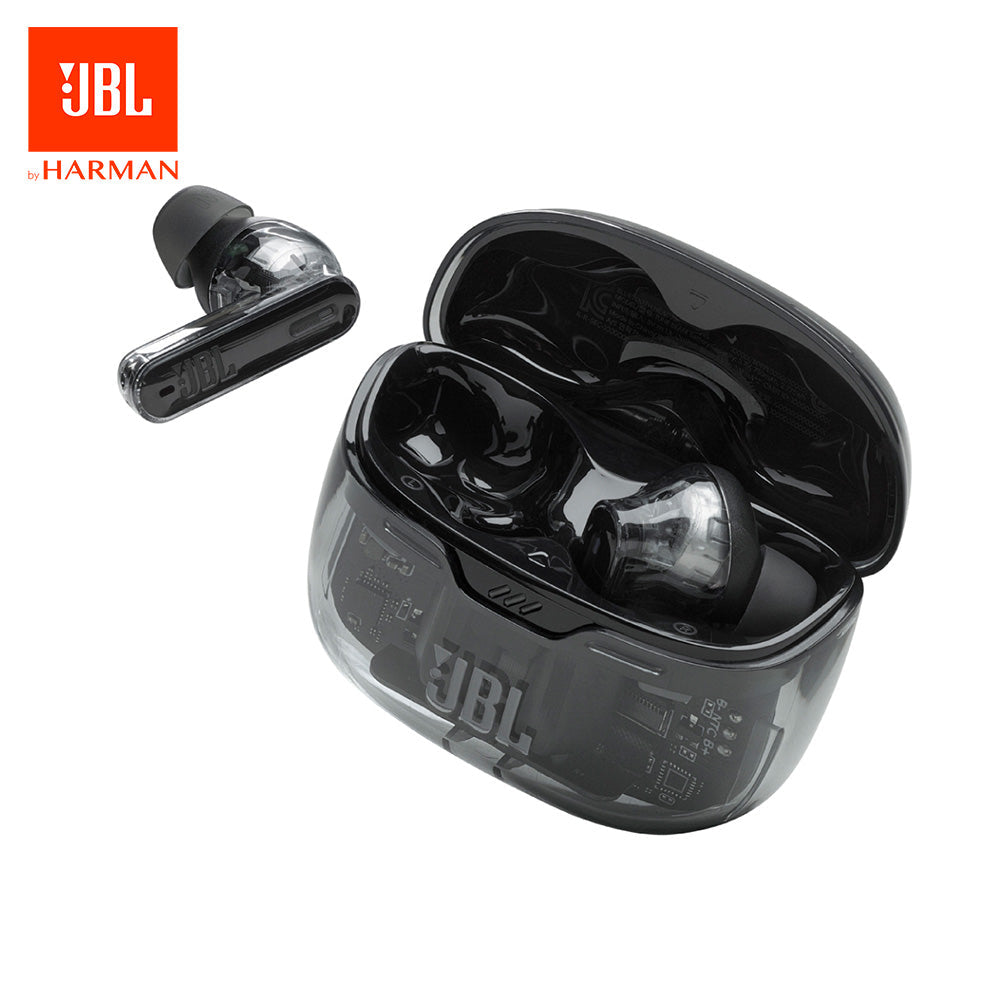 JBL Tune Beam 真無線降噪耳機 Ghost Editon(透明黑/白)