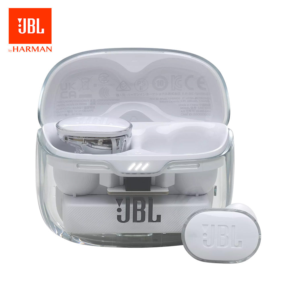 JBL Tune Buds 真無線降噪耳機 Ghost Editon(透明黑/白)