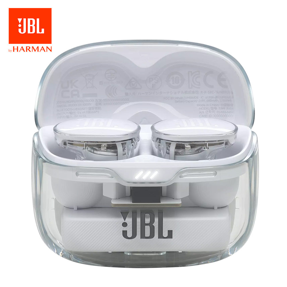 JBL Tune Buds 真無線降噪耳機 Ghost Editon(透明黑/白)