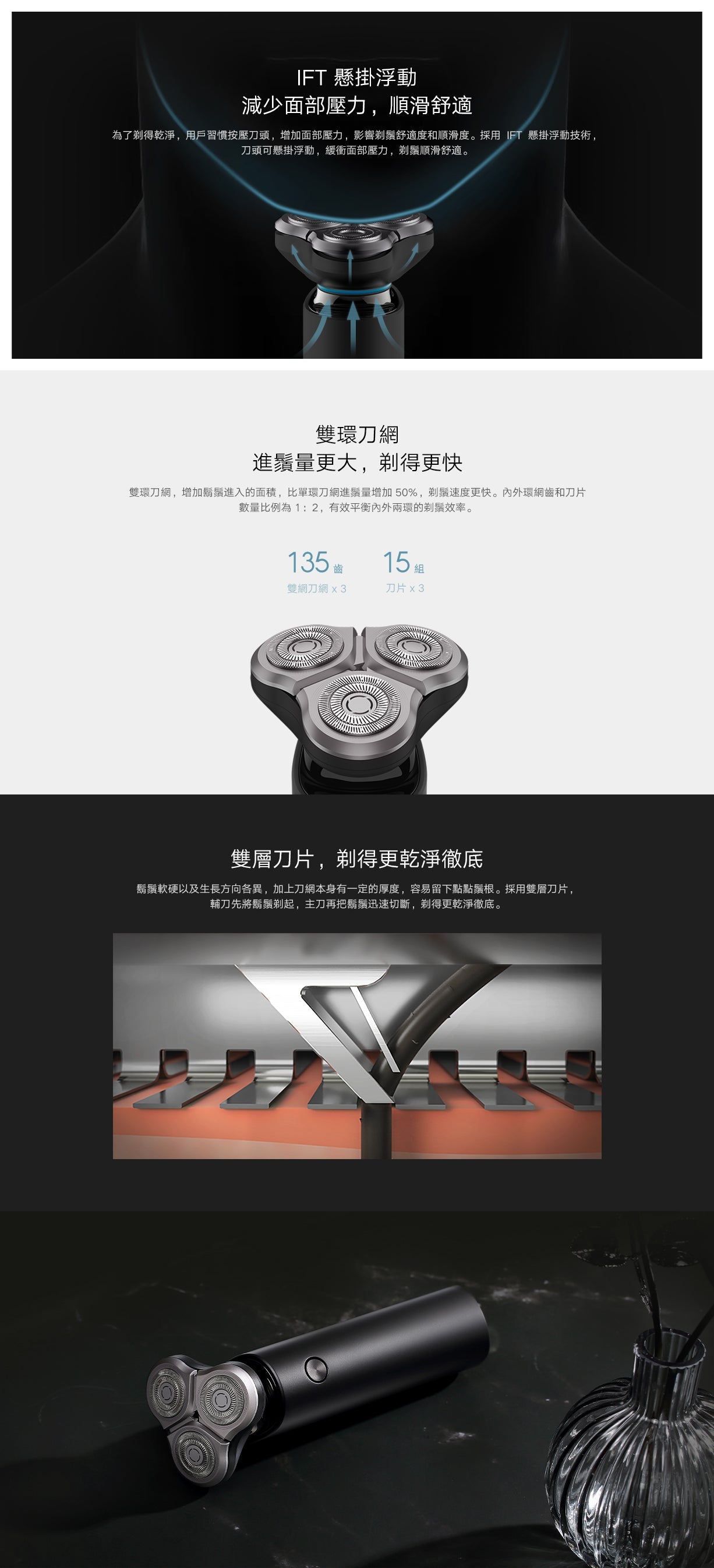 Xiaomi 小米 米家電鬚刨 S500