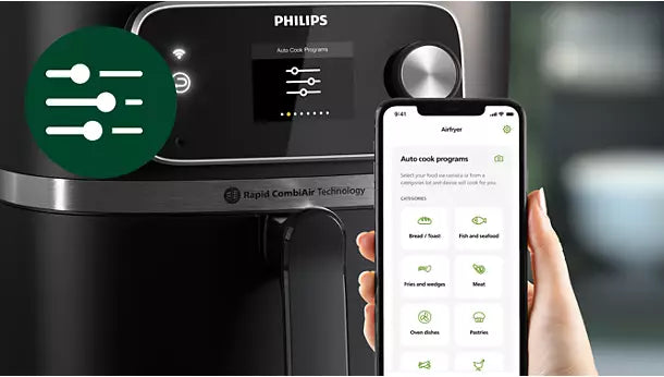 Philips 飛利浦 7000系列 雙速萬用氣炸烤焗爐 HD9880/90