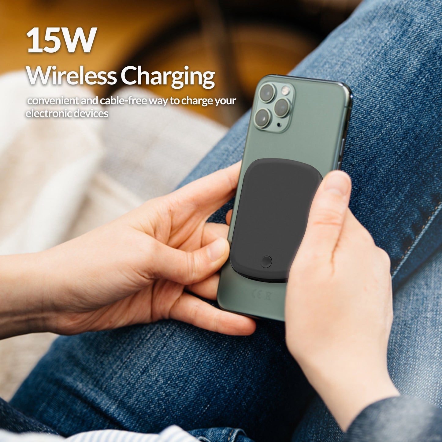Imazing E33A 磁性無線充電行動電源 5000mAh