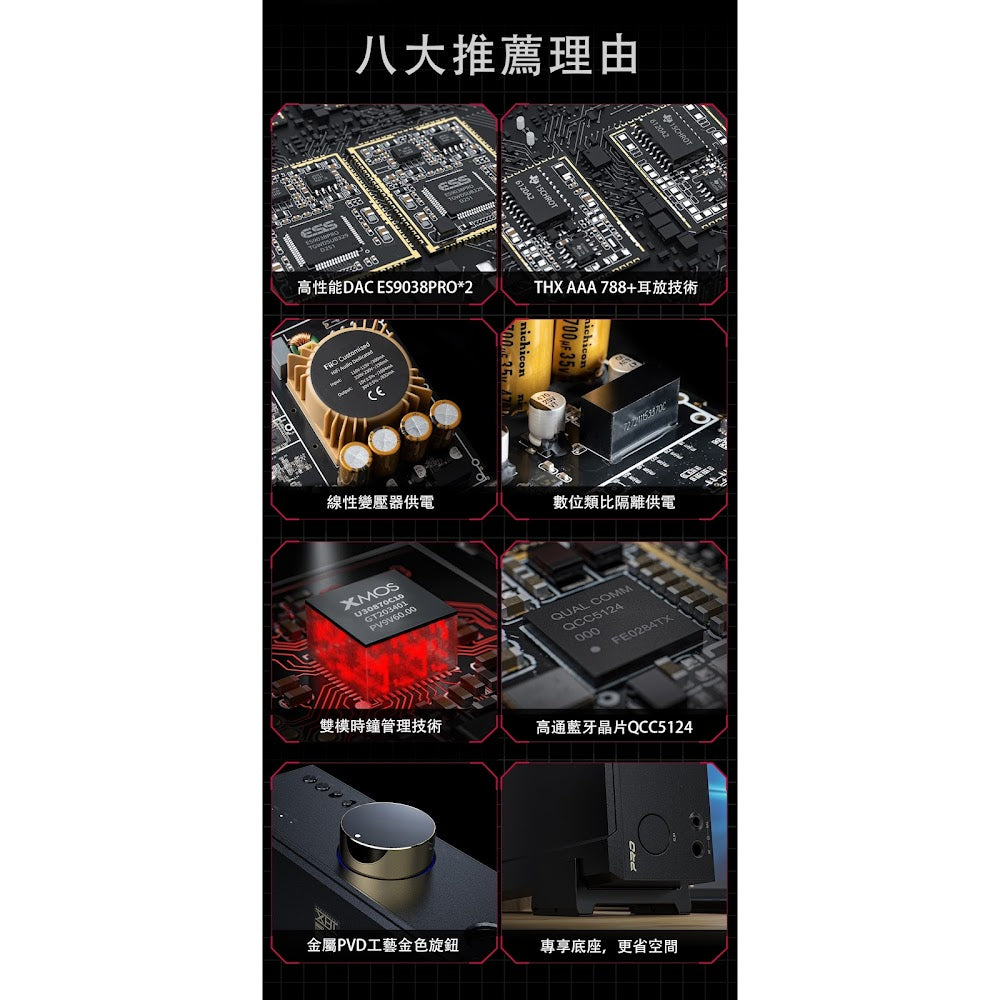 FiiO 飛傲 K9 Pro ESS 旗艦級檯式解碼耳擴