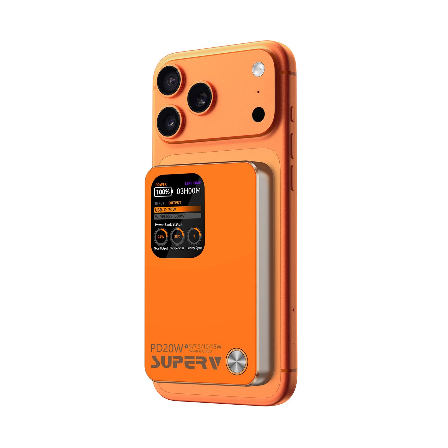 SUPERV 移動電源 PB-11 20W 實時溫度監測