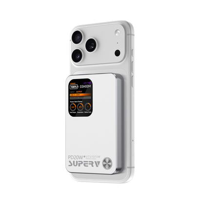 SUPERV 移動電源 PB-11 20W 實時溫度監測