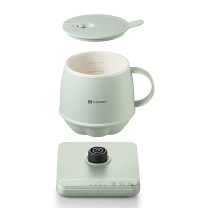 MOKKOM 分體不沾易潔智能定時恆溫多功能萬用電熱水杯 MK-383A