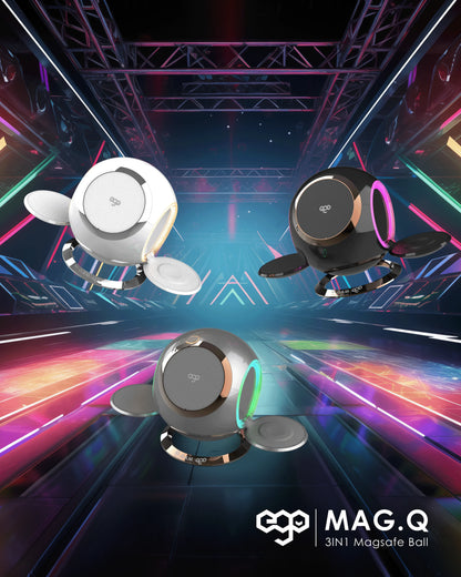 EGO Mag.Q @ 3in1 15W Magsafe 充電座