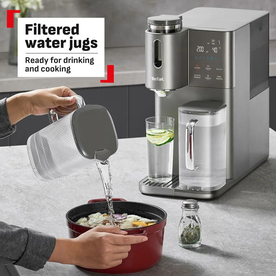Tefal RO座檯式冷熱茶咖純淨水機 BR653B