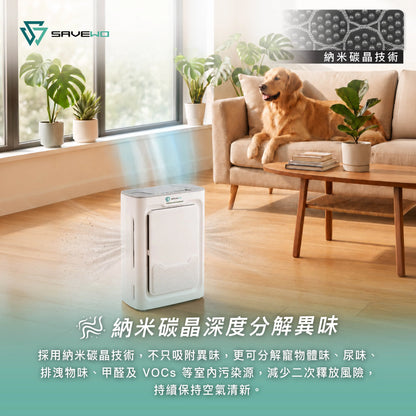 SAVEWO  強力吸毛寵物空氣淨化機 TGP-P1
