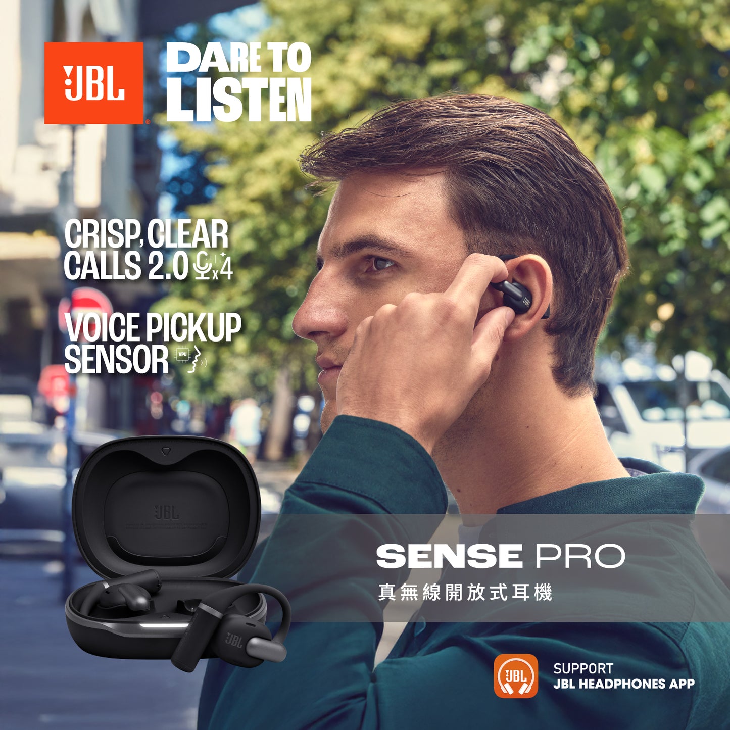 JBL Sense Pro 真無線開放式耳機