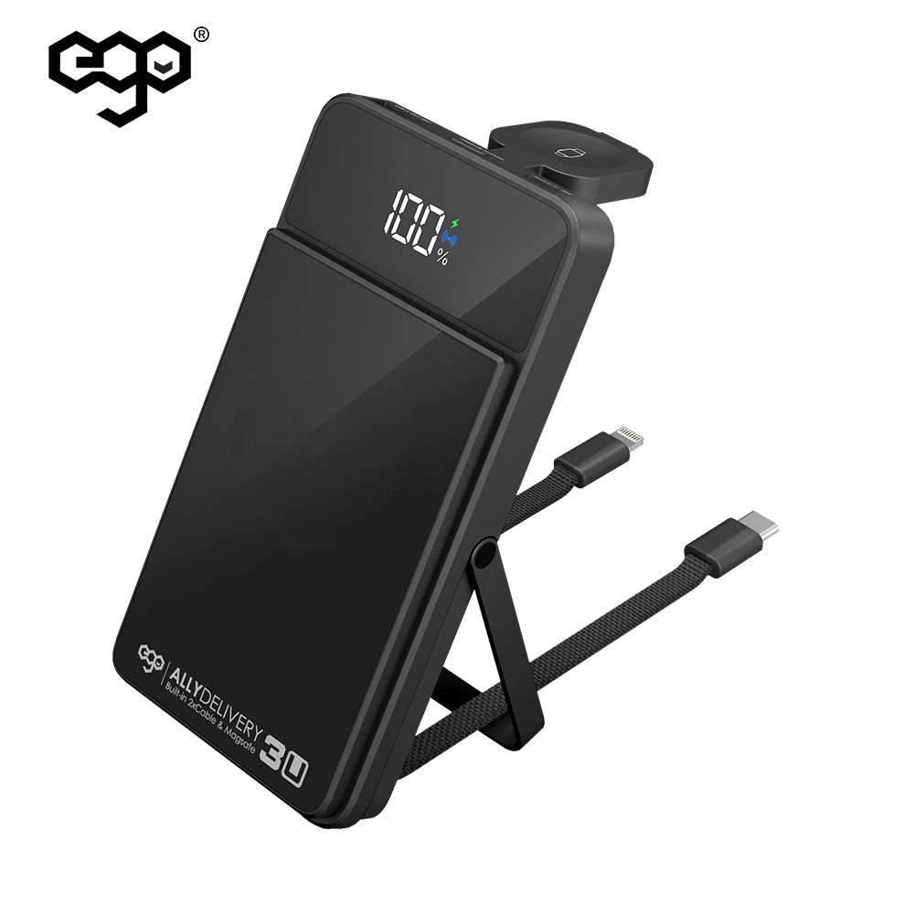 EGO AllyDelivery 3U @Magsafe 12000mAh 6合1 移動電源【預售商品】