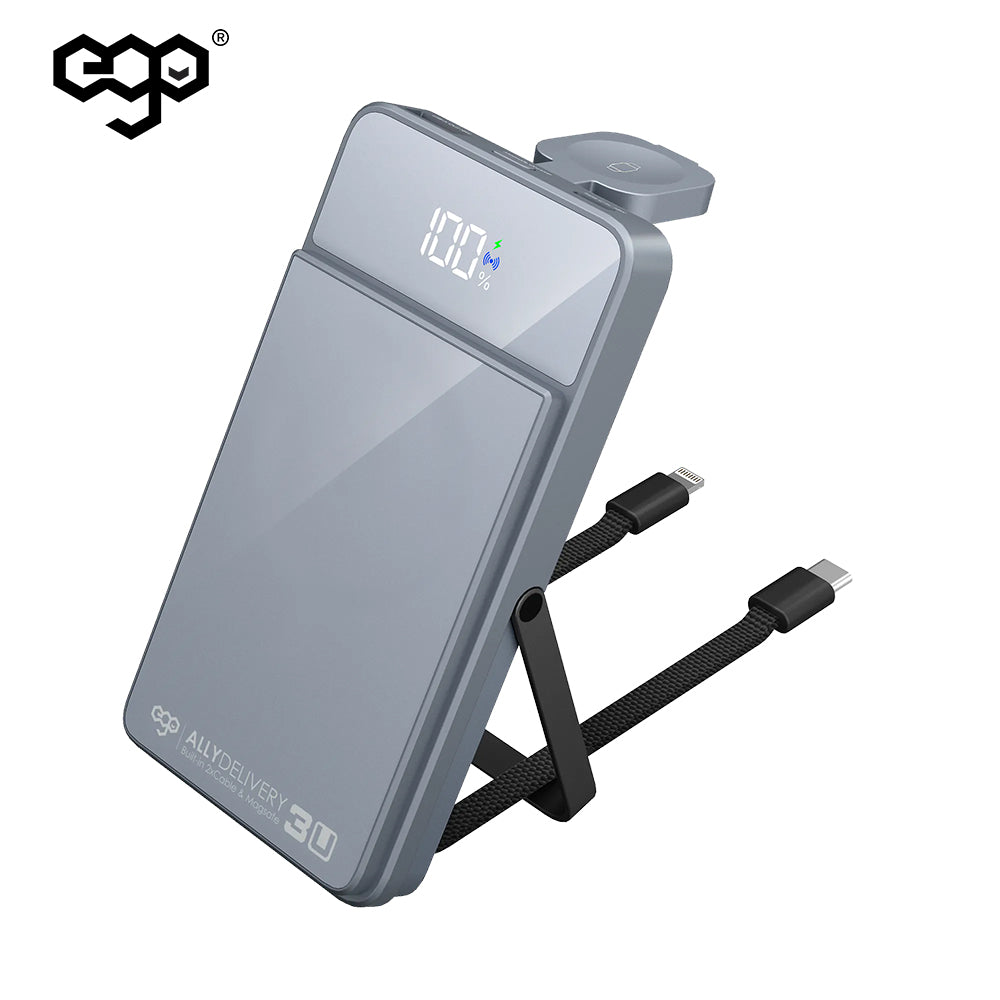 EGO AllyDelivery 3U @Magsafe 12000mAh 6合1 移動電源【預售商品】