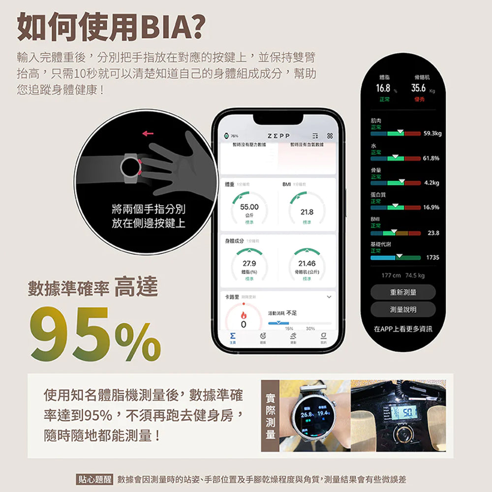 Amazfit Balance 全方位健康管理智慧手錶