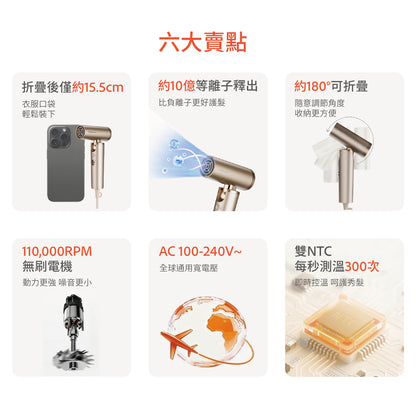 Daewoo 全球通用高速風筒 H16