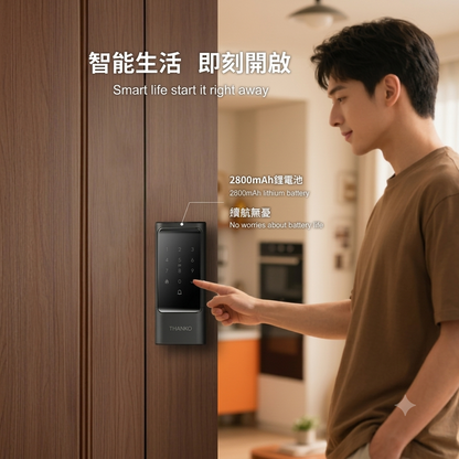 THANKO H2 智能指紋鎖 (包上門安裝)