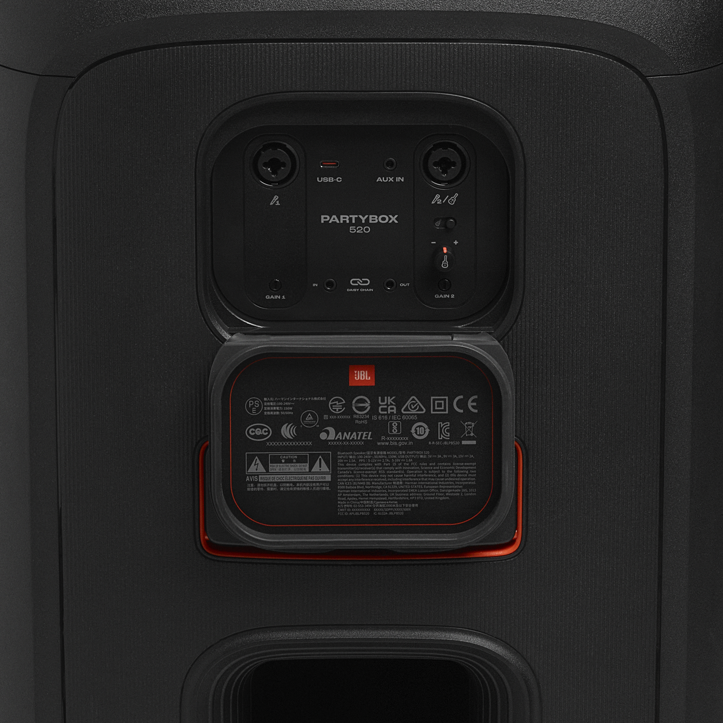 JBL Partybox 520 便攜式藍牙派對喇叭