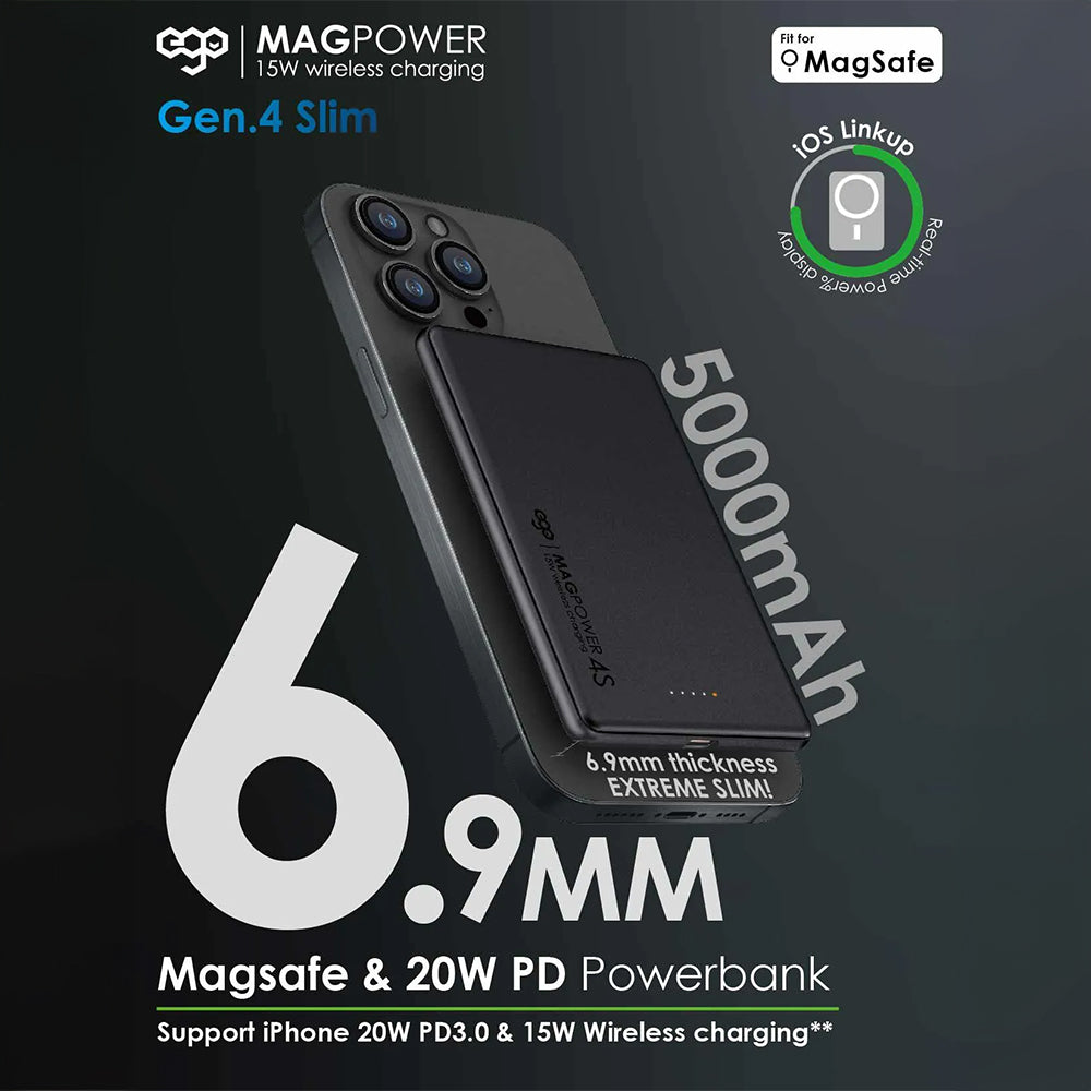 EGO MAGPOWER Gen.4S 5000mAh MagSafe 移動電源