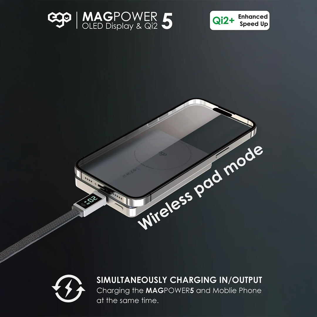 EGO MAGPOWER Gen.5 10000mAh magsafe 移動電源