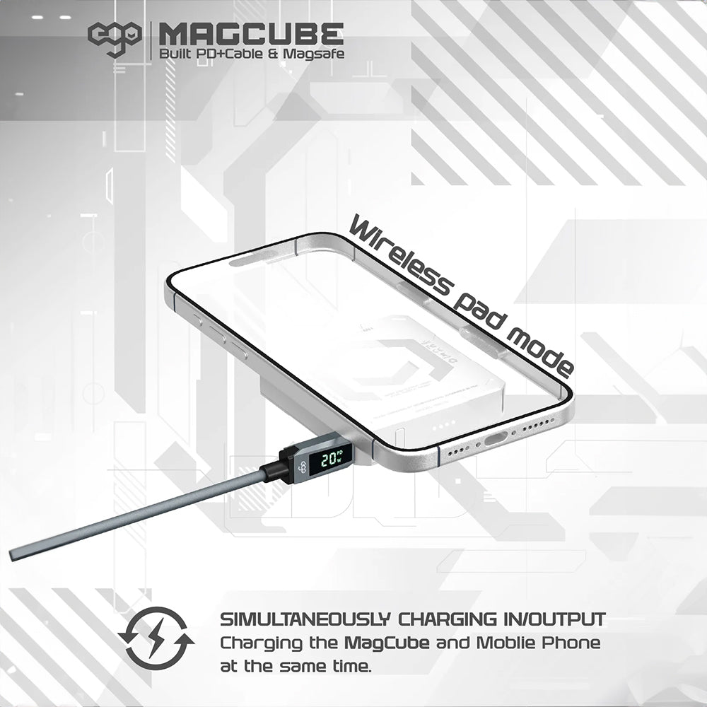 EGO MAGCUBE 5000mAh Magsafe 移動電源 MC-5