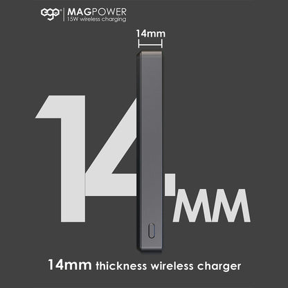 EGO MAGPOWER Gen.4.1 10000mAh magsafe 移動電源 ( iPhone15 適用 ) 15B