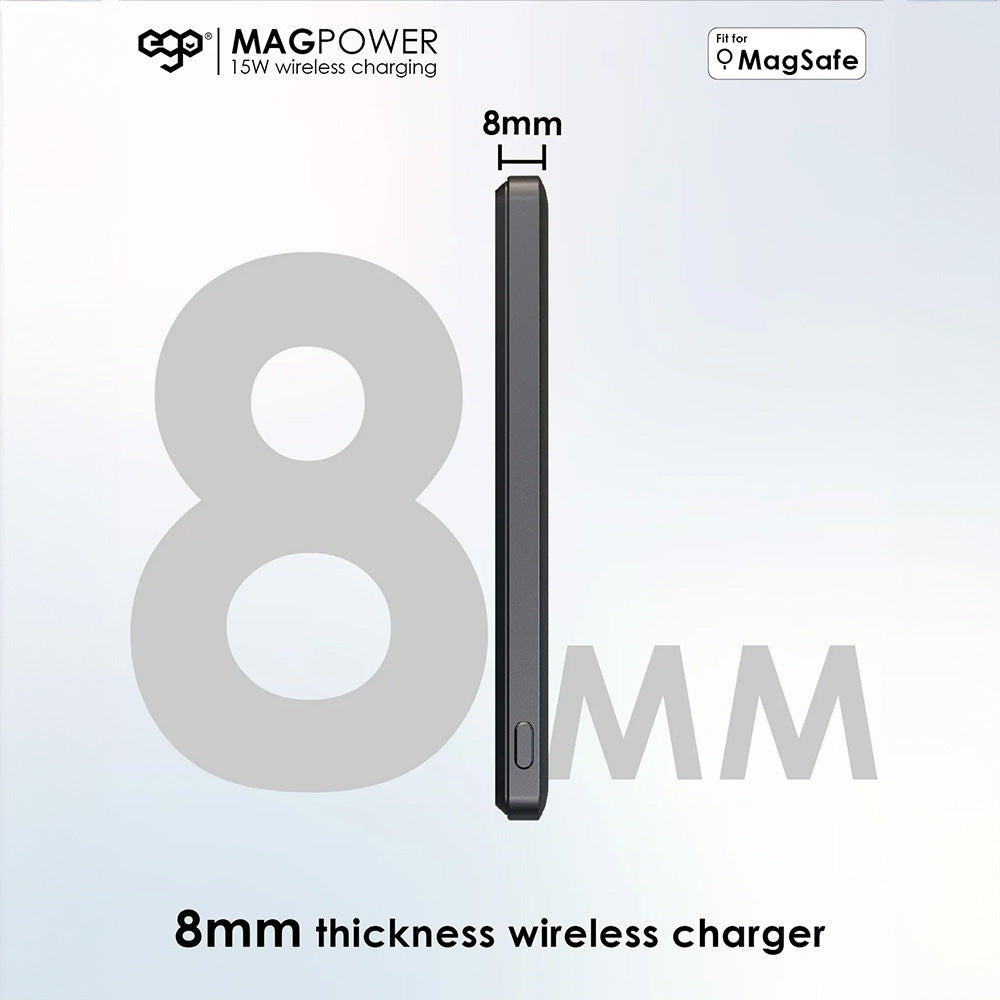 EGO MAGPOWER Gen.4.1 5000mAh magsafe 移動電源 ( iPhone15 適用 ) 15A