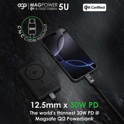 EGO MagPower 5U@ QI2 10000mAh 移動電源