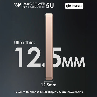 EGO MagPower 5U@ QI2 10000mAh 移動電源