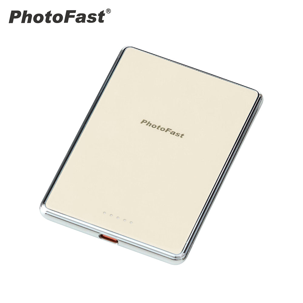 PhotoFast Mag Slim Qi2 磁吸無線行動電源