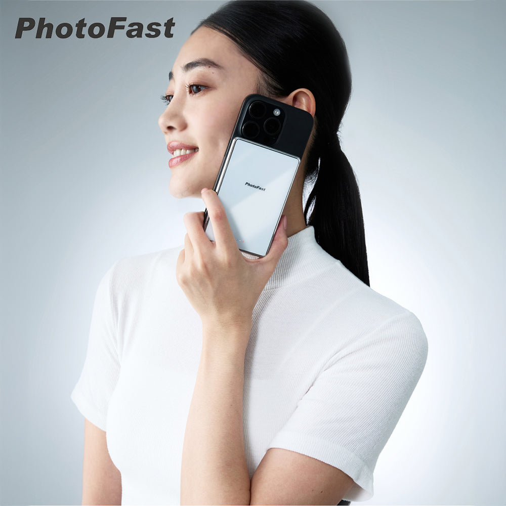 PhotoFast Mag Slim Qi2 磁吸無線行動電源