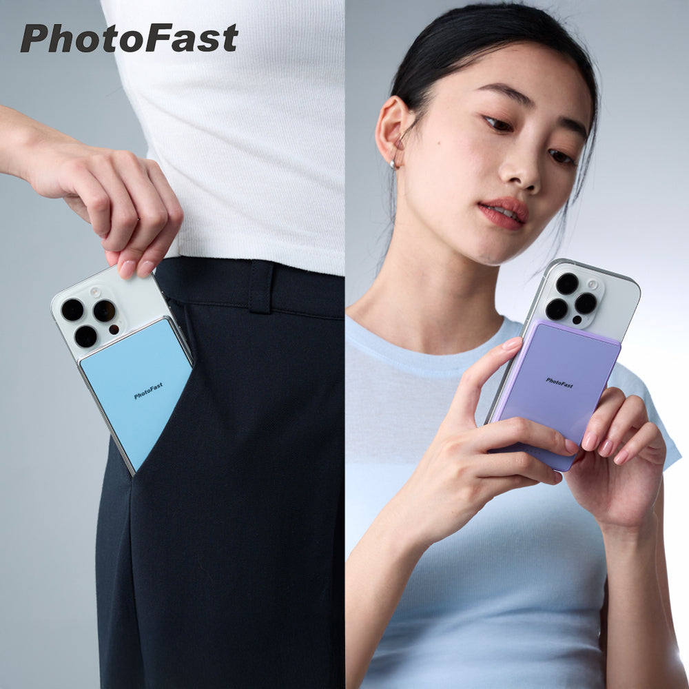 PhotoFast Mag Slim Qi2 磁吸無線行動電源