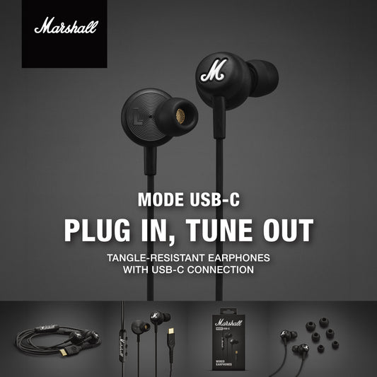 Marshall MODE USB-C 入耳式耳機